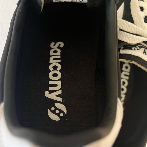 Saucony Womens Black and White Bullet Running Sneakers Size 8 - Picture 8 of 10